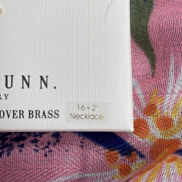 Brand New Rae Dunn Gemini 14K Gold Plated Over Brass Astrology 16”+2” Necklace - Picture 5 of 8